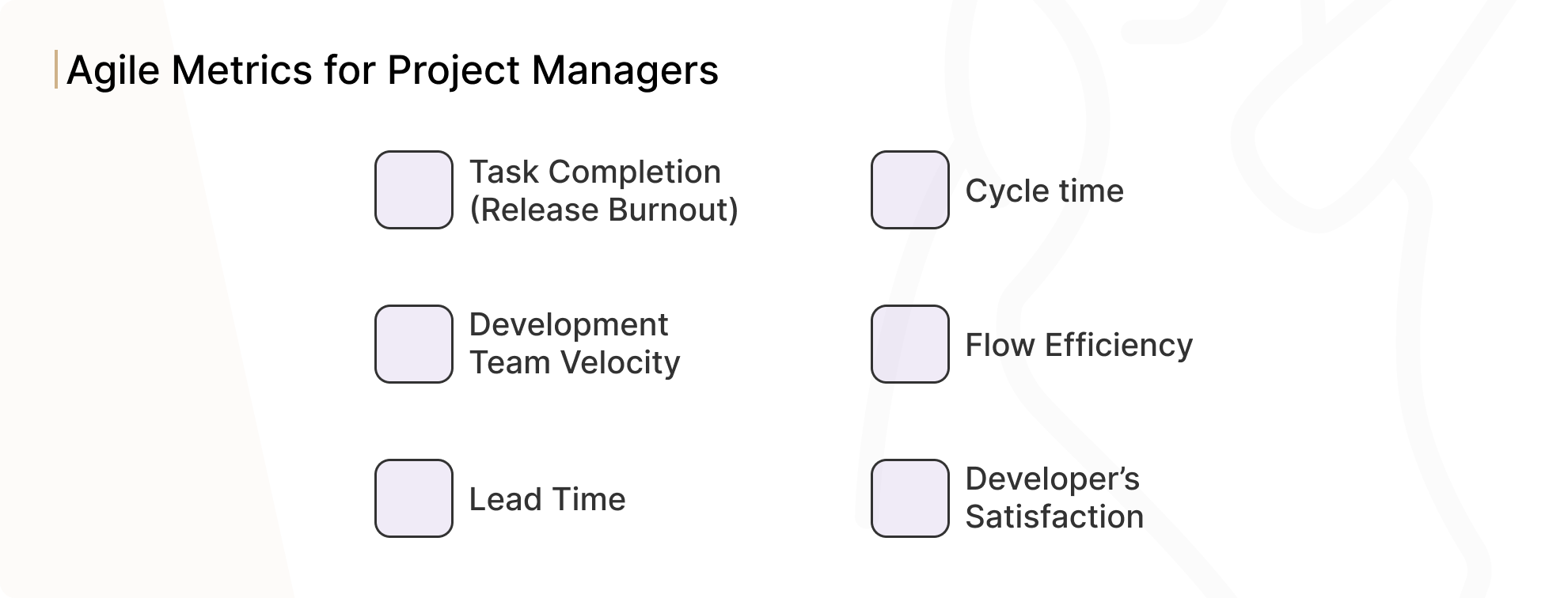 Agile Project Management Metrics