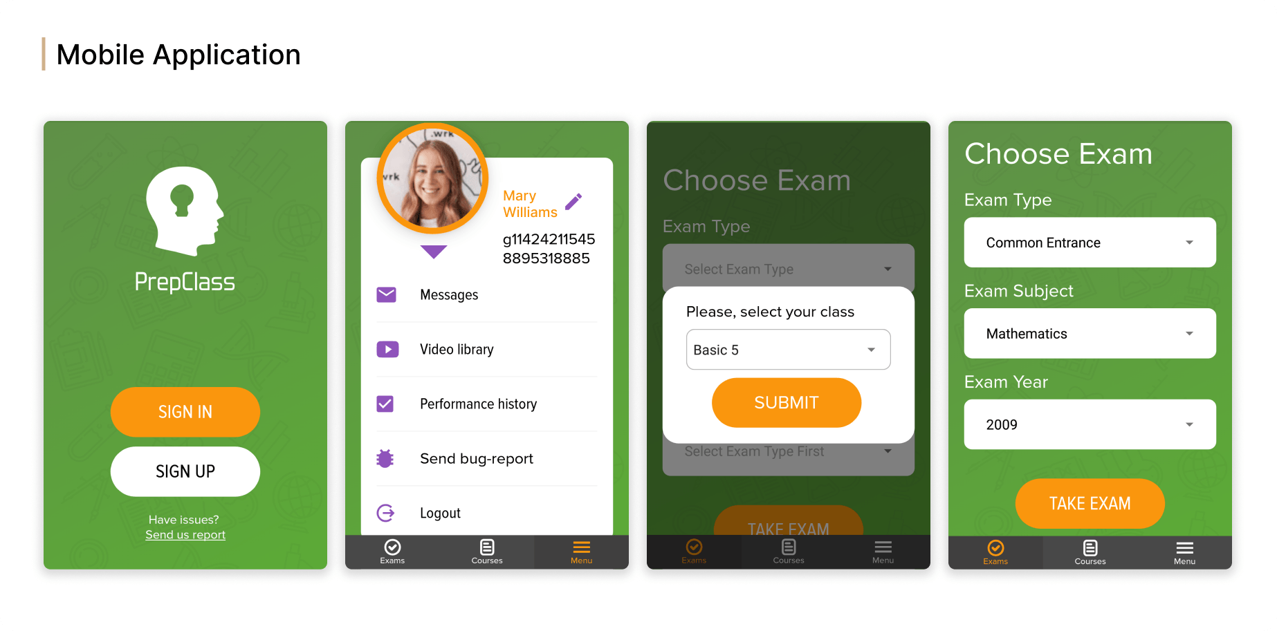 PrepClass Mobile App