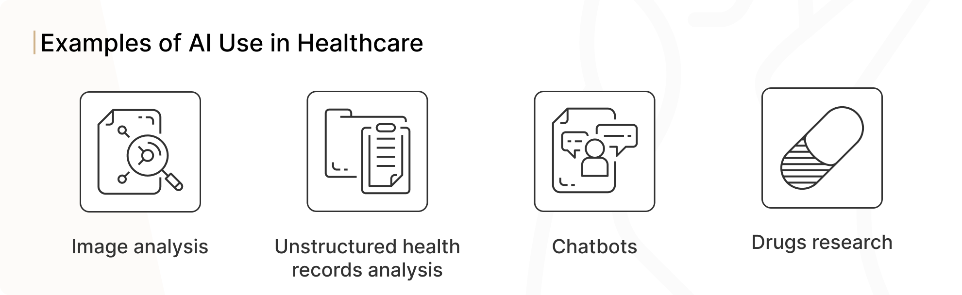 Examples of Use AI in Healthcare